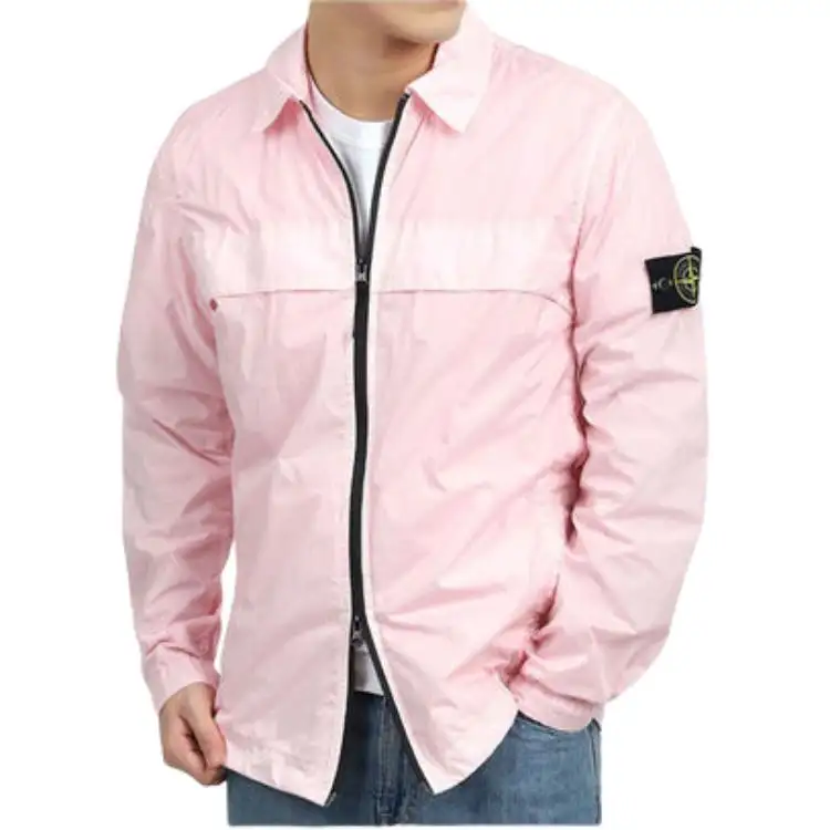 STONE ISLAND Jackets & Coats Men's Pink