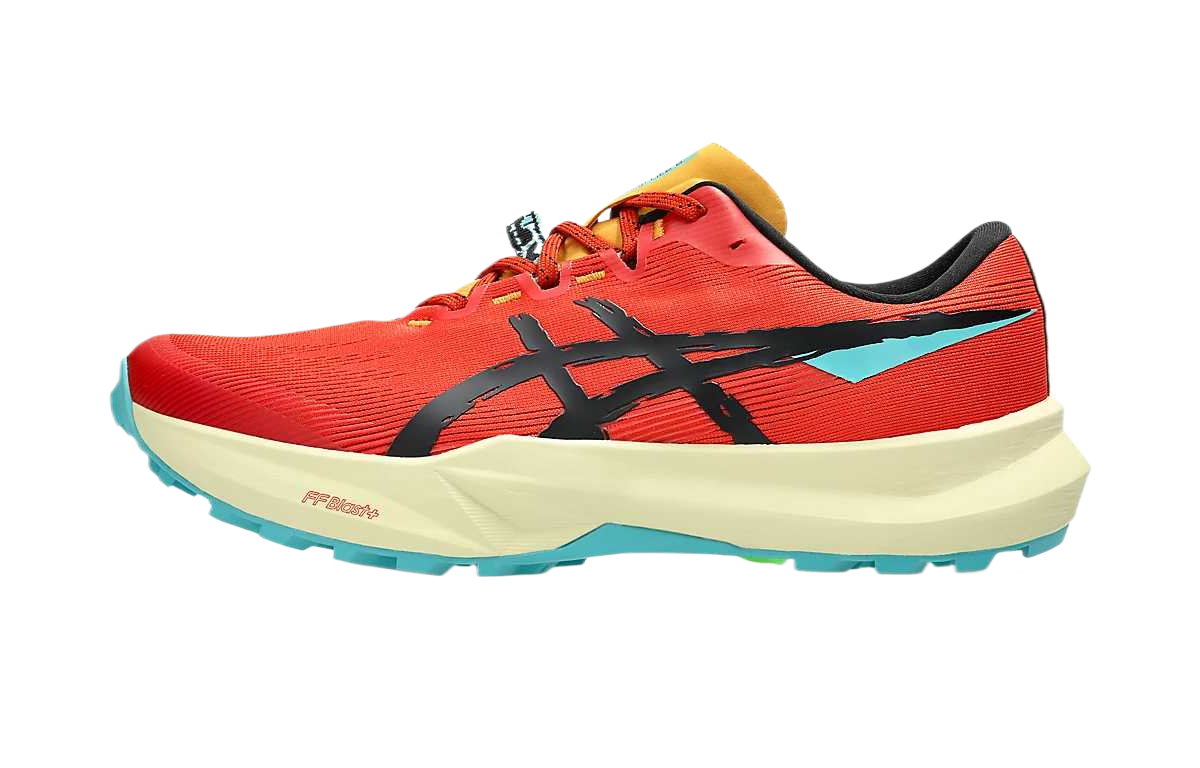 Asics Fuji Lite 6 Cushioning Low top Running Shoes Men's Red