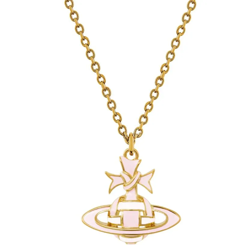 Vivienne Westwood Orb pendant Chain Necklace
