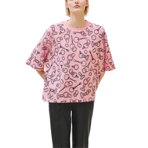 HERMES FW24 T Shirt Women's Rose Quartz