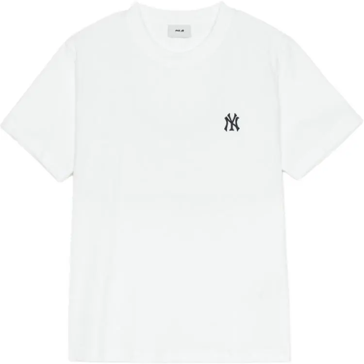 MLB T-Shirts Unisex White Crew Neck