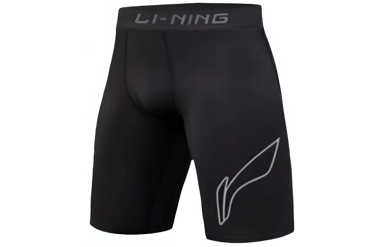 Li Ning Sports Shorts Men’s Trendy Black