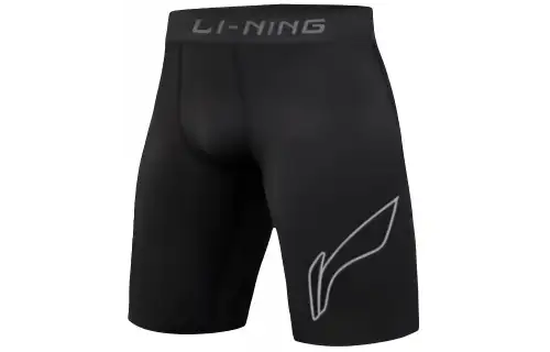Li Ning Sports Shorts Men's Trendy Black