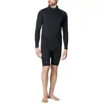 Under Armour SS25 Rash Guard T Shirt Men's Black/Royal Blue 002