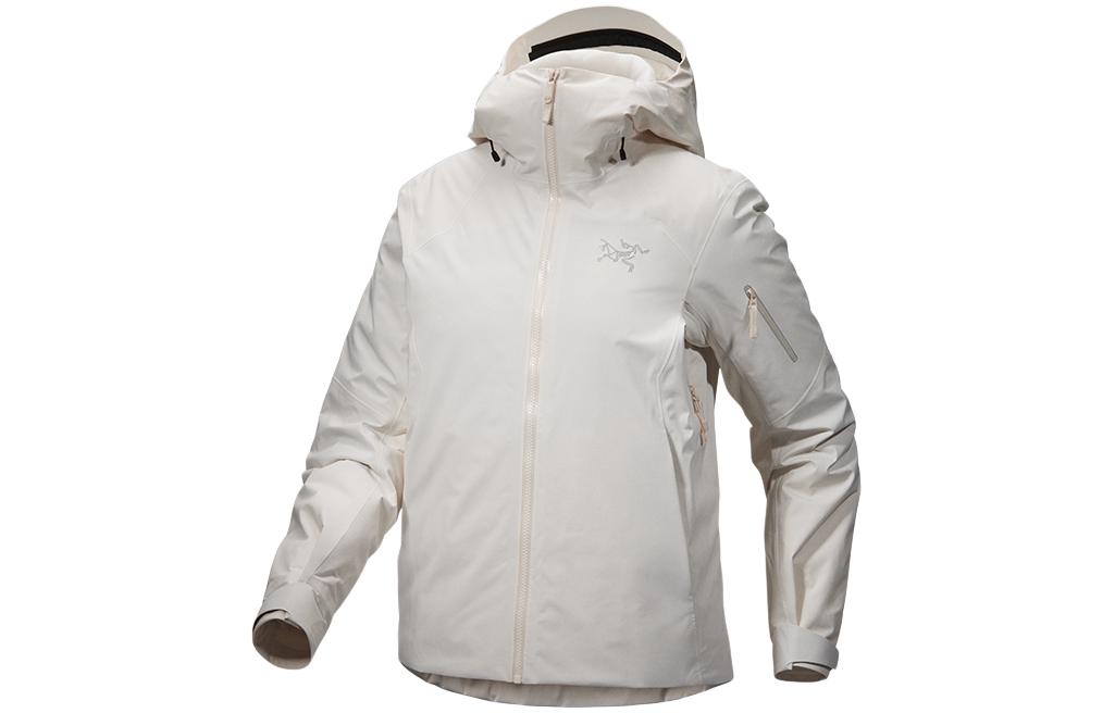 Женский пуховик Arcteryx THERISS GORE-TEX (серый)