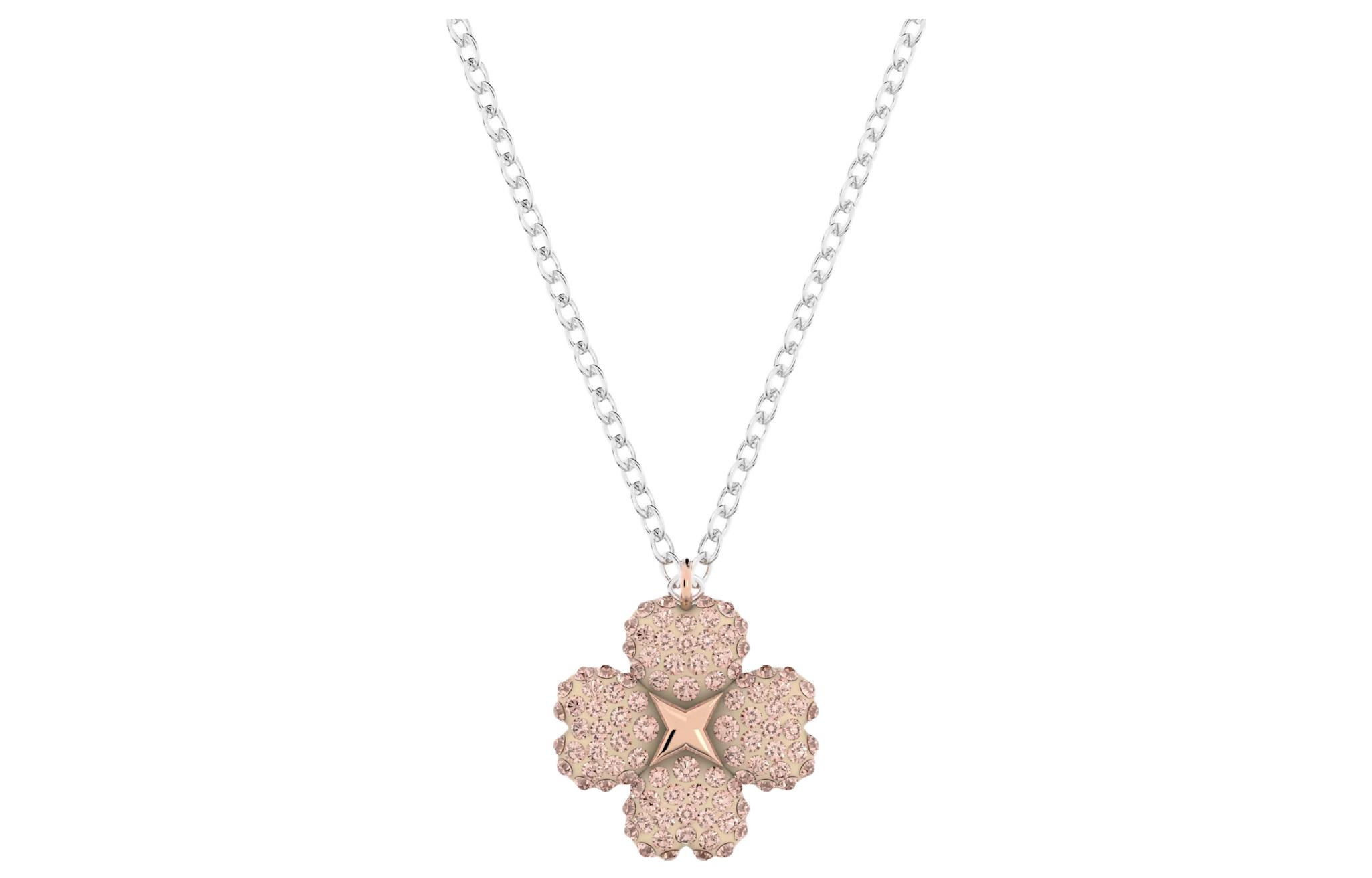 Женская цепочка Swarovski Swarovski Latisha (розовая)