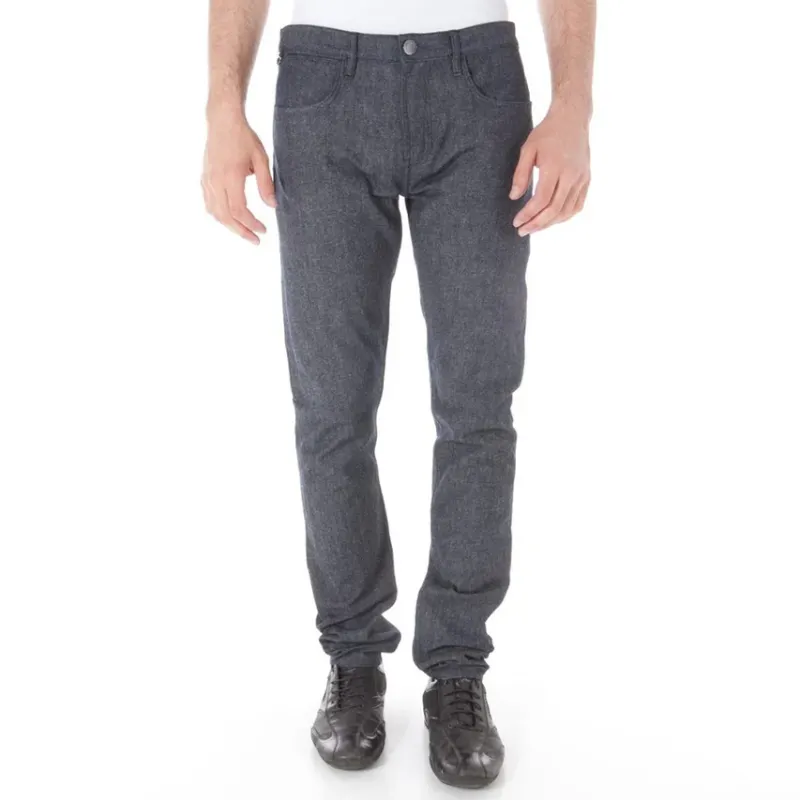 Burberry Jeans Men's Gray Moderate Straight Fit Pants