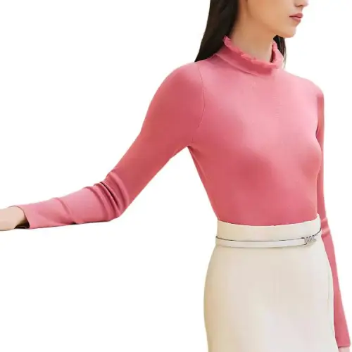 HERMES SS24 Knitwear Women's Rose Incarnation
