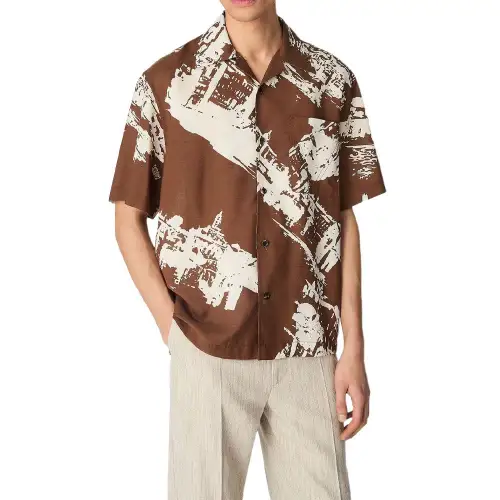 Bottega Veneta Italian Postcard Shirt
