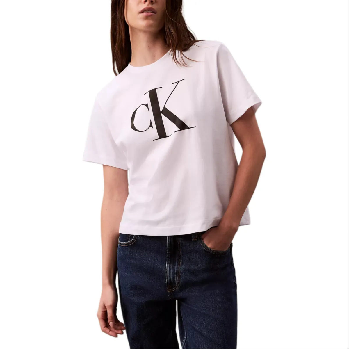 CALVIN KLEIN T Shirt Women's Bright White
