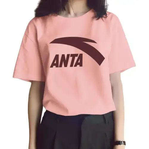 Anta Sports Life Collection T Shirt Women's Cherry Blossom Red