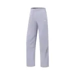 Li Ning Fitness Series Knitted Sweatpants Women's Misty Gray Purple
