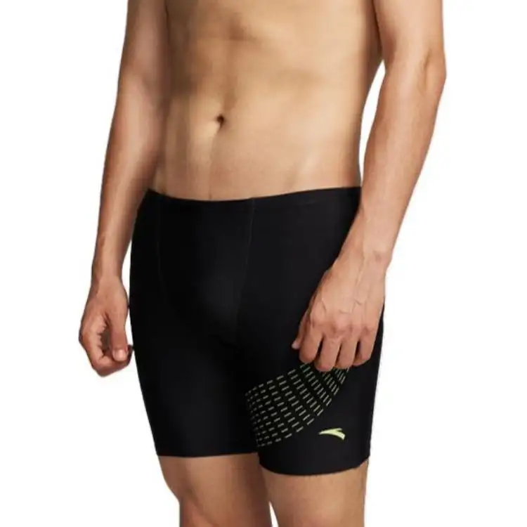 Anta Swimming Shorts Men's 1 Pack Black/Green