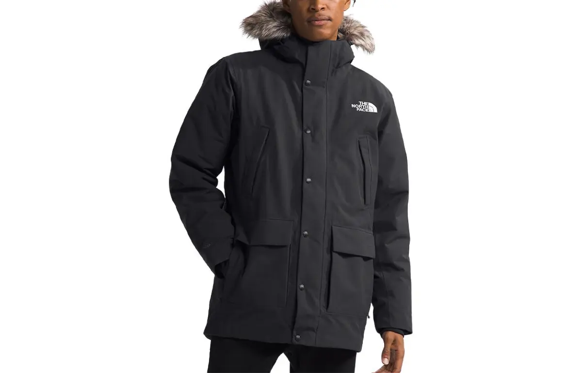 THE NORTH FACE Arctic Down Jacket Men's Gray Black