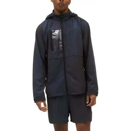 New Balance Jackets Men's Black Hooded Moderate Other