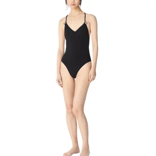 Bottega Veneta SS25 One piece Swimsuit Women's Black