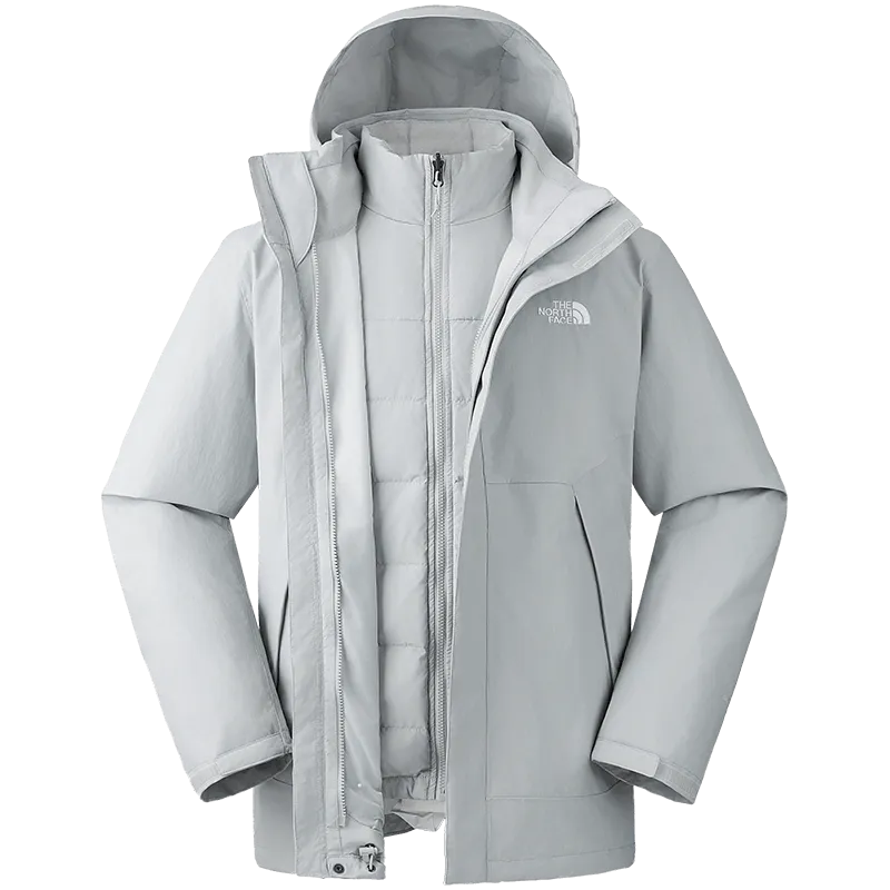 THE NORTH FACE FW24 Waterproof, Windproof, Breathable, And Thermal Windbreaker Jacket Men's Starlight Gray