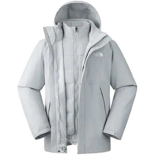 THE NORTH FACE FW24 Waterproof, Windproof, Breathable, And Thermal Windbreaker Jacket Men's Starlight Gray