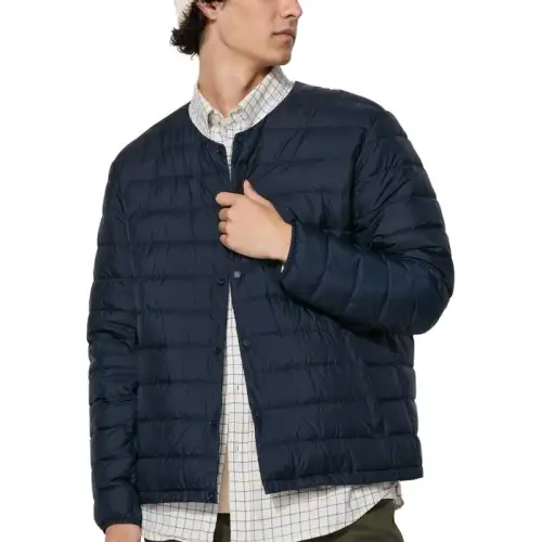 UNIQLO Down Jacket Men's Navy Blue