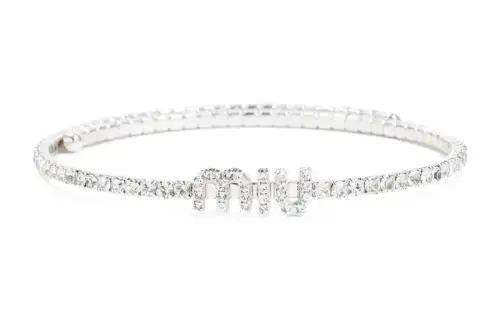 MIU MIU Necklaces Women's Silver
