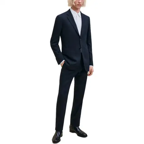 HERMES FW24 Business Suit Men's Marine Blue