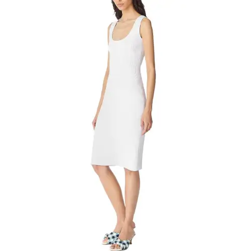 Bottega Veneta SS25 Sleeveless Dress Women's White