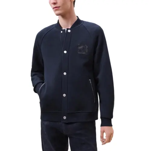 HERMES Jackets & Coats Men's Marine Blue