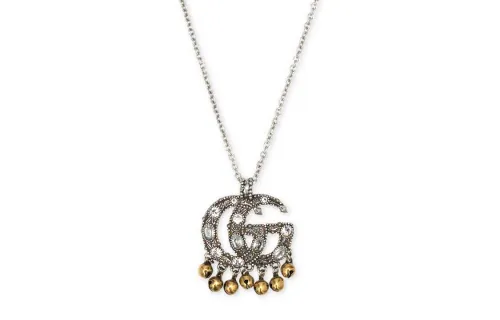 GUCCI GG Marmont Resin Necklaces Women's