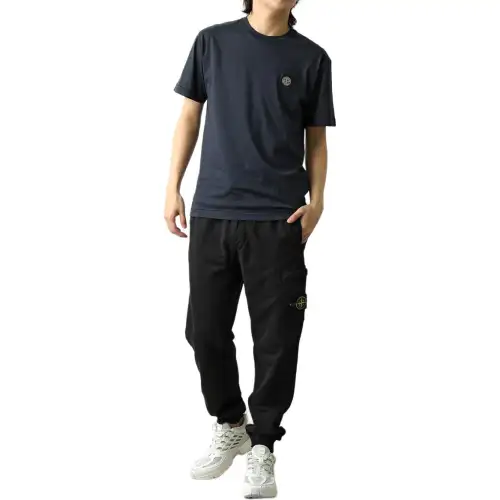 STONE ISLAND Casual Pants Men's Black