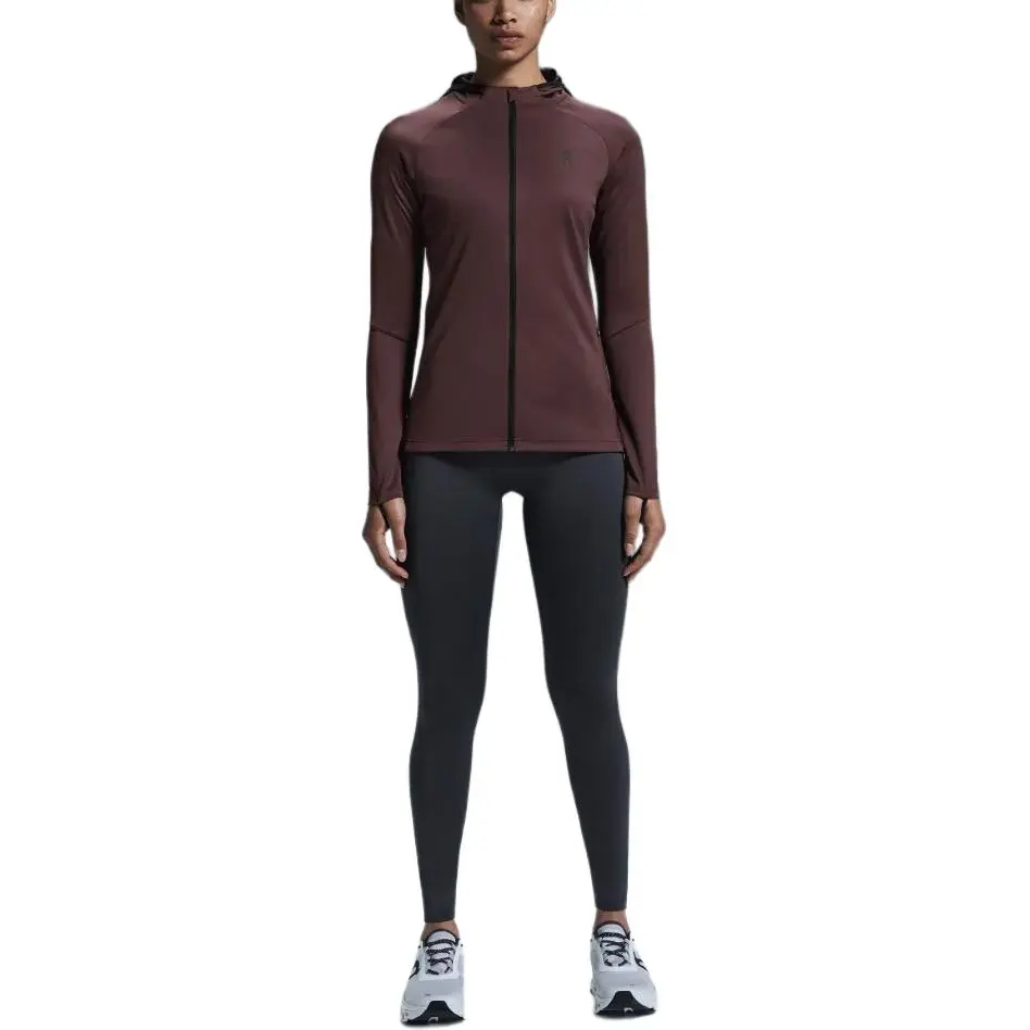 On Climate Zip Hoodie Jackets & Coats Women's Mulberry Purple