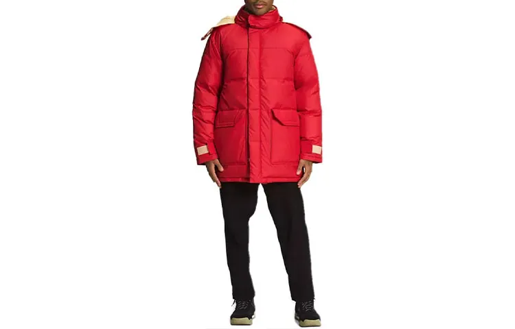 THE NORTH FACE Down Jacket Men's Red