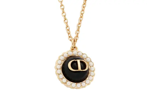 DIOR Brass Necklaces Women's Gold