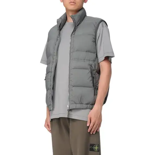 STONE ISLAND Puffer Jacket Men's Gray