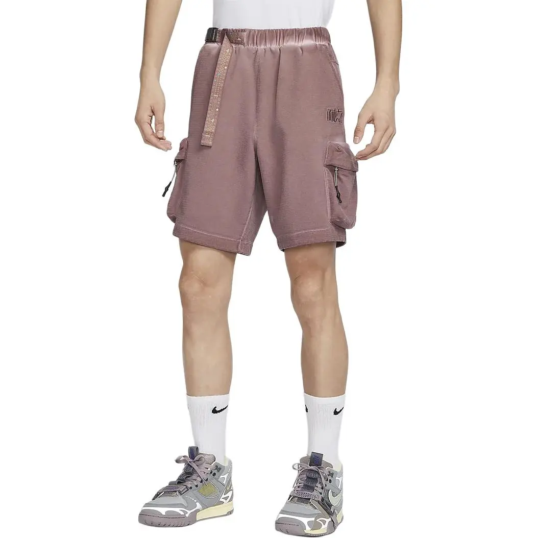 Nike Sportswear Casual Shorts Men's Smoky Purple Red