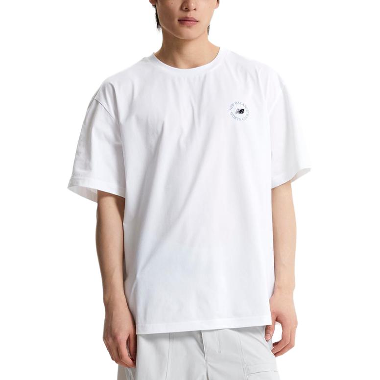 New Balance SEMI Over FITUNI FROZEN T Shirt Unisex White