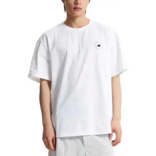 New Balance SEMI Over FITUNI FROZEN T Shirt Unisex White