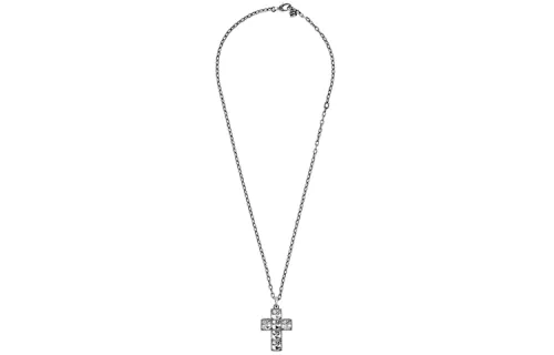 GUCCI 925 Sterling Silver Necklaces Unisex Silver