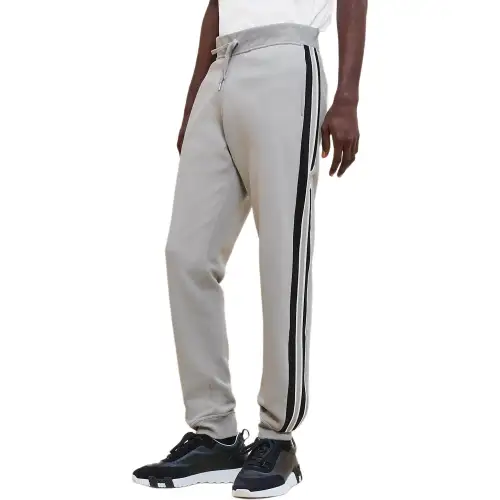HERMES FW24 Knitted Sweatpants Men's Gray