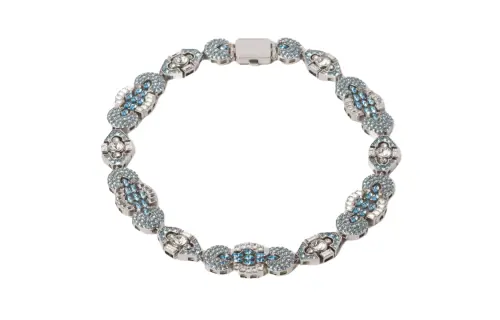 MIU MIU Crystal embellished Choker Necklace