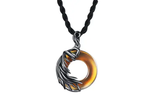 Adidas, design copper black necklace for men and women, for beloved
