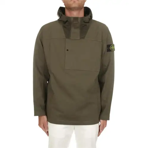 STONE ISLAND Sweatshirt Men's Army Green