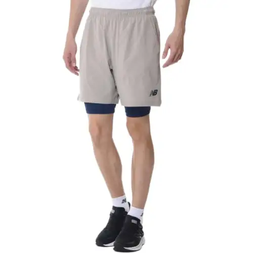 New Balance Casual Shorts Men's Gray