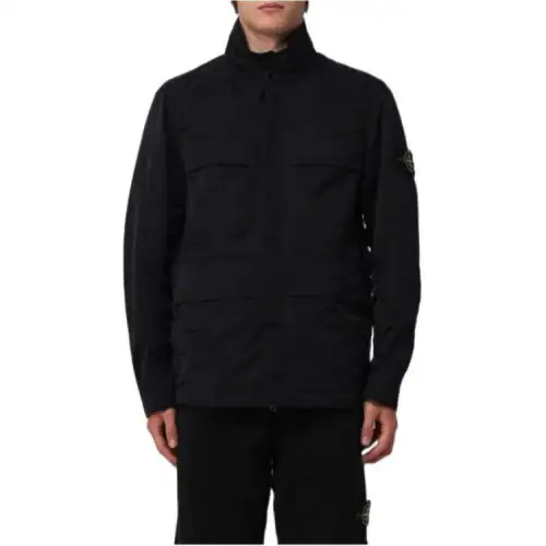 STONE ISLAND Jackets & Coats Men's Black