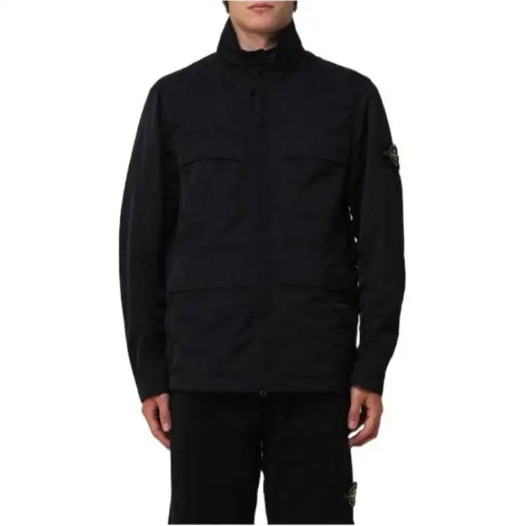 STONE ISLAND Jackets & Coats Men's Black