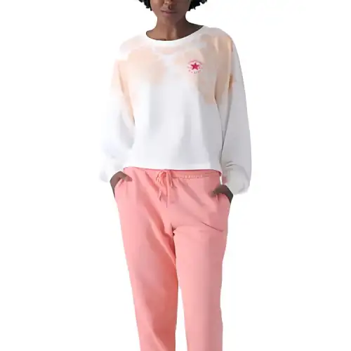 Converse T Shirts Women's White Crew Neck