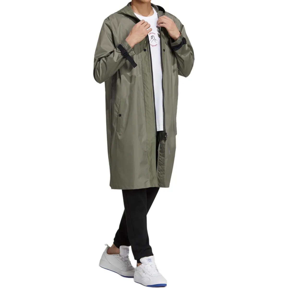 Adidas Originals Trench Coat Men's Green