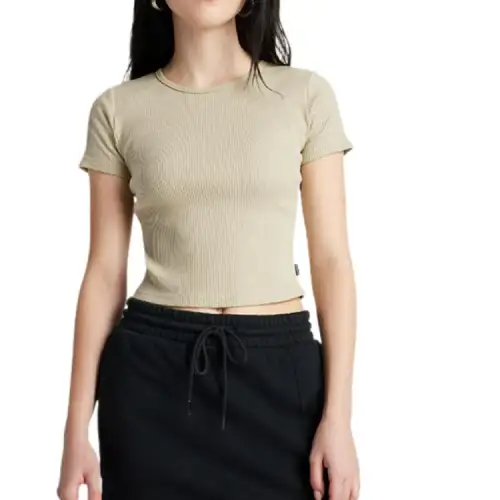 Converse Ribbed Slim T Shirt