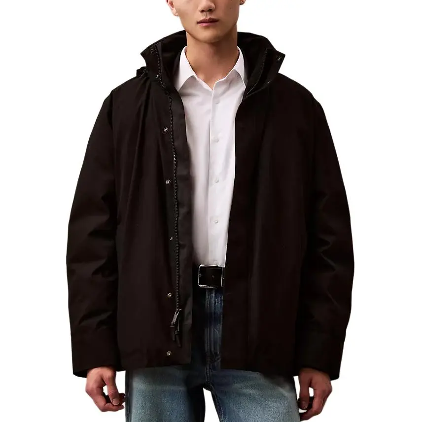 CALVIN KLEIN Puffer Jacket Men's Black
