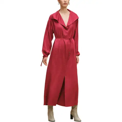 HERMES FW25 Long Sleeved Dress Women's