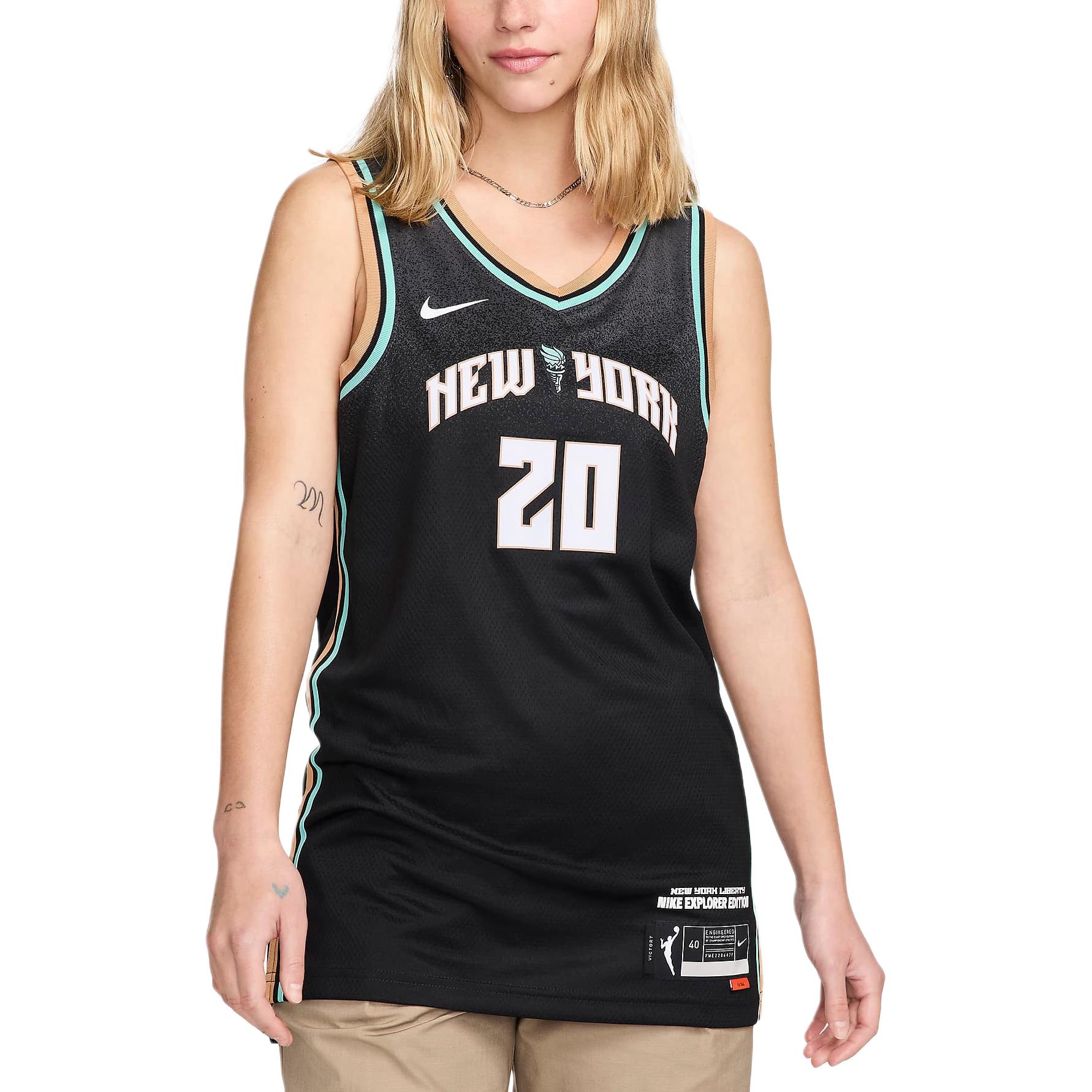 Nike Sabrina Ionescu Liberty Explorer Edition Basketball Jersey Unisex Black